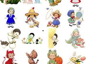 欧美儿童复古墙纸图片,重温童年的色彩记忆