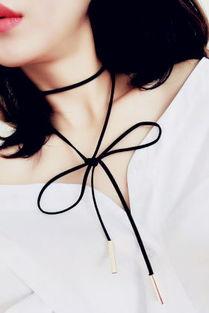 欧美脖子配饰图片女,女生脖子配饰的多样魅力