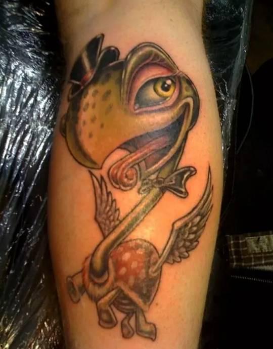 彩虹欧美纹身图片男士