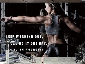 欧美健身女孩图文图片,塑造完美身材的秘诀与风采展示